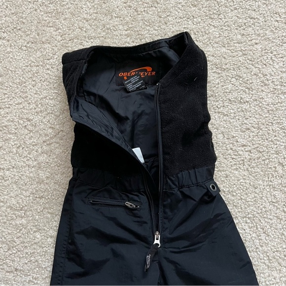 Obermeyer Boys Kids Unisex Ski Snow Bibs Pants Size 2-3T Black I-Grow Zip 25610, - Picture 5 of 16